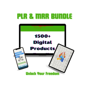 1500+ Digital Products DF365 PLR/MRR Bundle